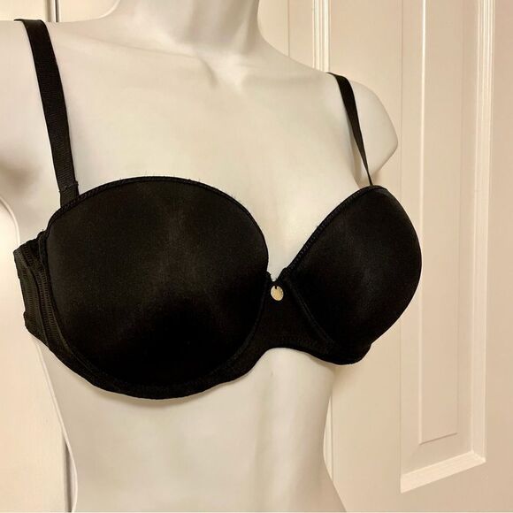 Chantelle Soft Full Coverage Memory Foam T-Shirt Bra, Strapless Option - Picture 4 of 8